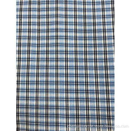 T/C (40%Cotton 60%Polyester) Woven Yarn-dyed Plaid Fabric